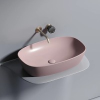 Раковина-чаша Ceramicanova Element 60 CN6049MP Розовая матовая фарфор накладная