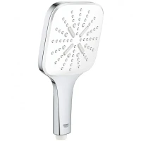 Ручной душ Grohe Rainshower SmartActive 130 Cube 26551LS0 Белая луна пластик