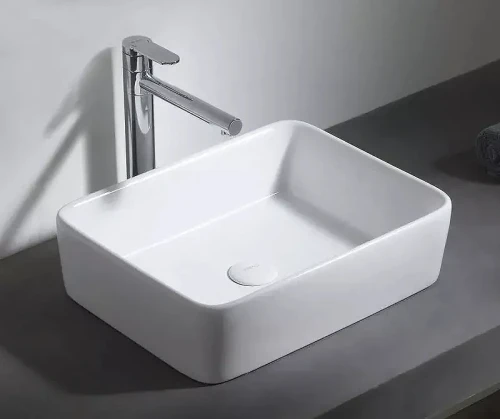 Раковина накладная Azario 48.5 AZ4565 цвет Белый
