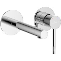 Смеситель для раковины Cezares Relax RELAX-BLI2-2-01-W0 Хром нержавеющая сталь встраиваемый