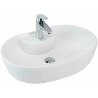Раковина beWash Bogen 60 88611101 Белый глянец фарфор накладная