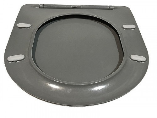 Унитаз CeramaLux B2330-3MH подвесной Серый матовый с сиденьем Микролифт фаянс подвесной