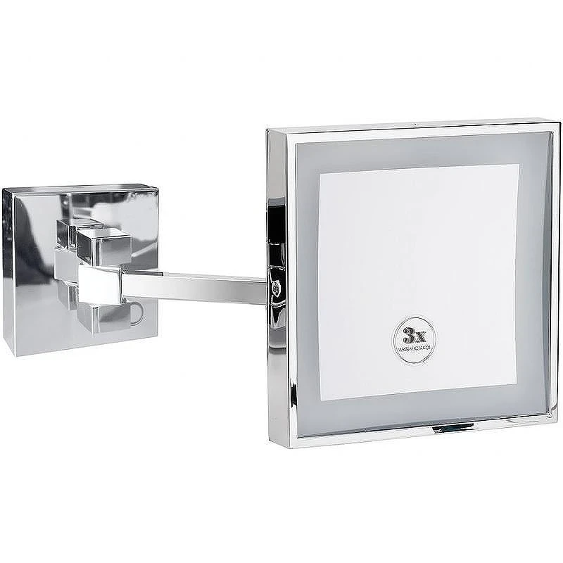 Косметическое зеркало Bemeta Cosmetic mirrors 116201202 с подсветкой с увеличением Хром