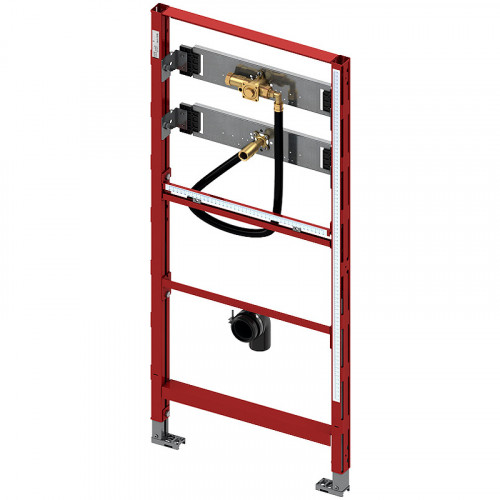 Инсталляция Tece Profil 9320008 для подвесного писсуара Красная нержавеющая сталь