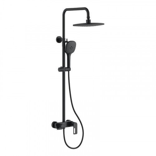 Душевая система Black&amp;White Gravity GL-9102-MB 9102MB цвет Черный матовый