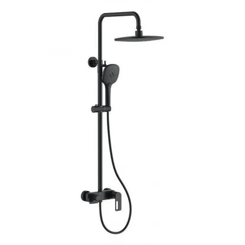 Душевая система Black&White Gravity GL-9102-MB 9102MB цвет Черный матовый