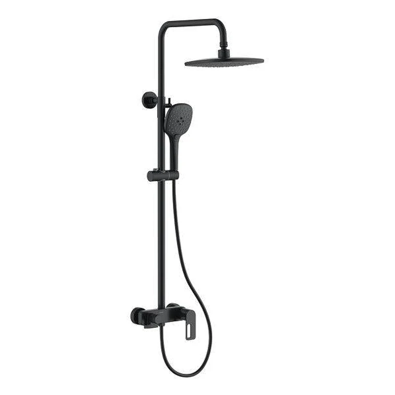Душевая система Black&White Gravity GL-9102-MB 9102MB цвет Черный матовый