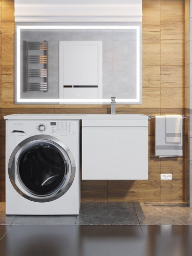 Тумба под раковину Uperwood Magenta 120 5930205153 подвесная цвет Белый матовый