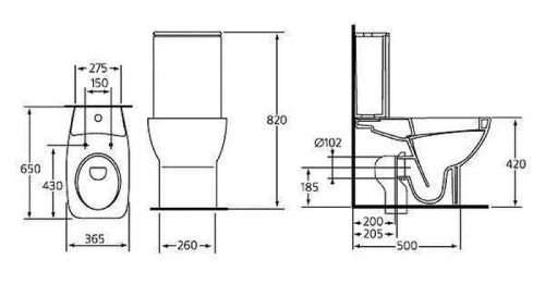 Унитаз-компакт Ideal Standard Cantica T317861 цвет Белый без бачка с сиденьем Микролифт