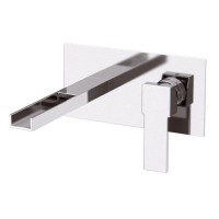 Смеситель для раковины Remer Qubica Cascata QC15 Хром встраиваемый