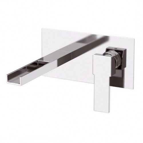 Смеситель для раковины Remer Qubica Cascata QC15 Хром встраиваемый