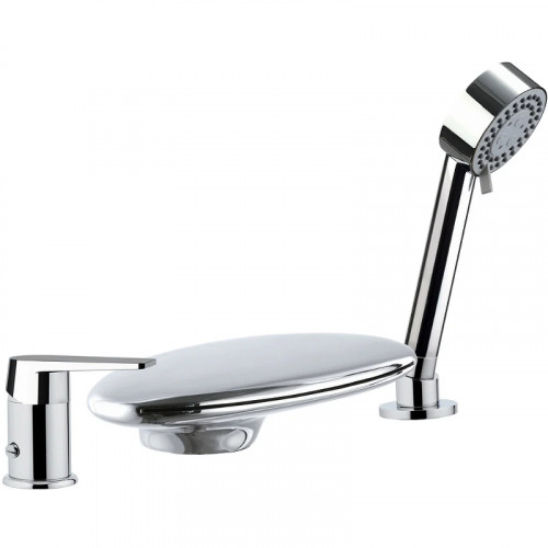 Смеситель на борт ванны Remer Dream D07UF Хром латунь