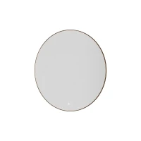 Зеркало Boheme Modern 80 545-80-BRB с подсветкой цвет Брашированная бронза с сенсорным выключателем и подогревом