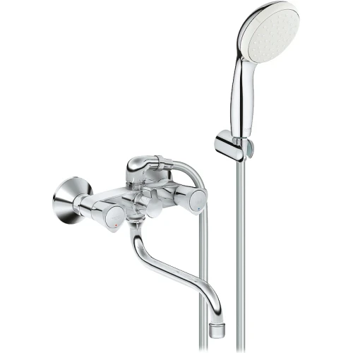 Смеситель для ванны Grohe Costa S 2679210A универсальный Хром латунь на стену