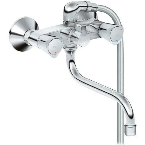 Смеситель для ванны Grohe Costa S 2679210A универсальный Хром латунь на стену