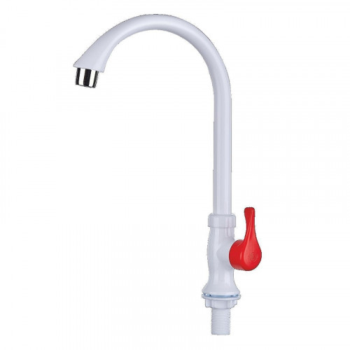 Кран для одного типа воды Ростовская Мануфактура Сантехники PL3-269F-1 Белый