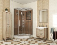 Душевая кабина Niagara Luxe NG-7717WD 100x100 с гидромассажем