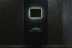 Зеркало Azario Stiv-Lite 70 LED-00002779 с подсветкой с сенсорным выключателем