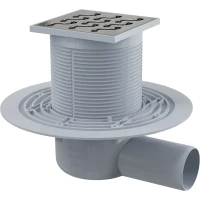Душевой трап Alcaplast APV102 с решеткой Хром