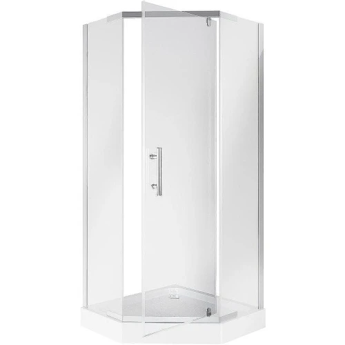 Душевой уголок Niagara Eco 100х100 NG-010-14D профиль Хром стекло прозрачное