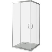 Душевой уголок Good Door Infinity CR-80-C-CH 80х80 профиль Хром стекло прозрачное