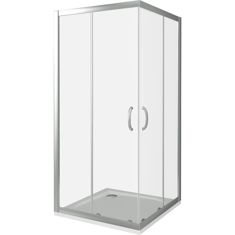 Душевой уголок Good Door Infinity CR-80-C-CH 80х80 профиль Хром стекло прозрачное