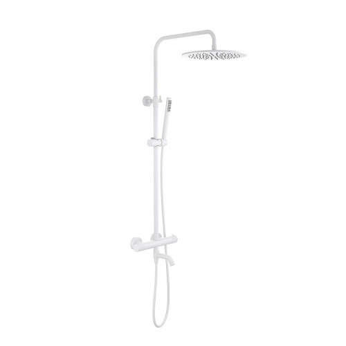 Душевая система Timo Saona SX-2380/16 с термостатом цвет Белый матовый