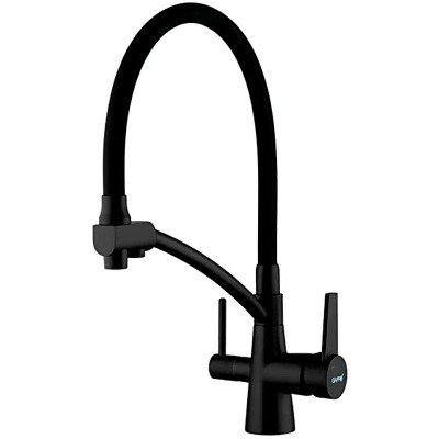 Смеситель для кухни Gappo G4398-16 Черный матовый латунь на столешницу