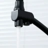 Смеситель для кухни Gappo G4398-16 Черный матовый латунь на столешницу