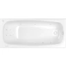 Акриловая ванна Whitecross Layla Slim 180x80 0122.180080.100.ULTRA.WH с гидромассажем