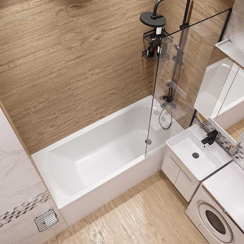 Тумба с раковиной DIWO Архангельск 50 подвесная цвет Белый