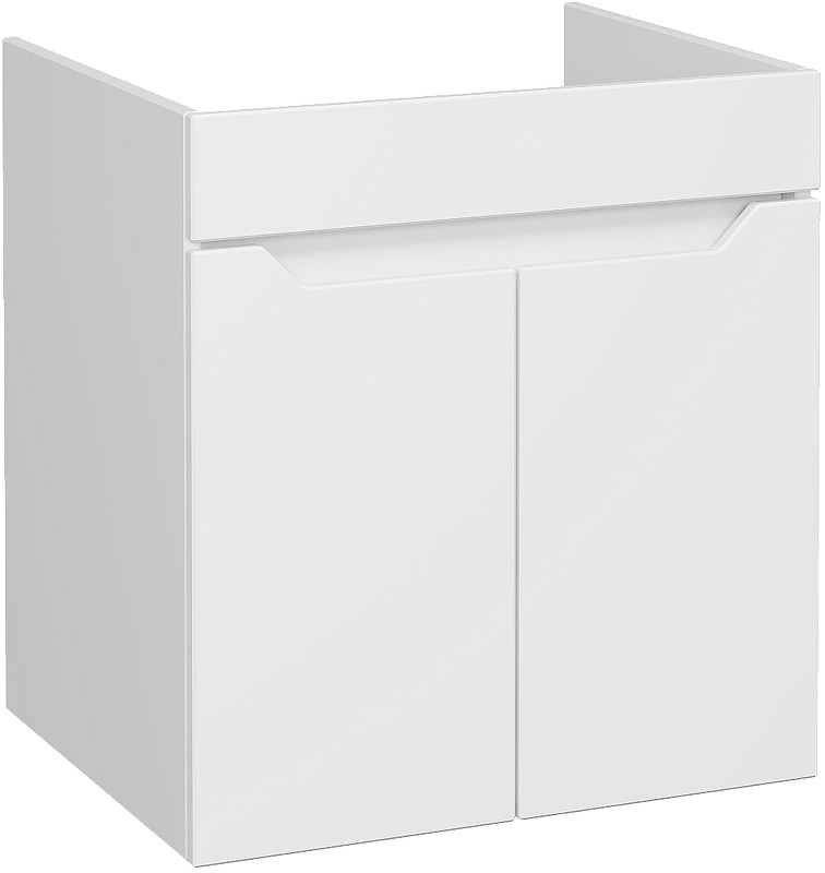 Тумба с раковиной DIWO Архангельск 50 подвесная цвет Белый