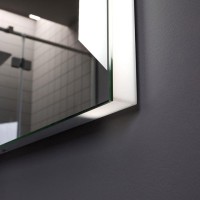 Зеркало Aquanet Сорренто 90 196651 с подсветкой с инфракрасным управлением стекло