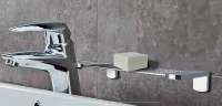 Металлическая полка Bemeta Cytro 146102272 Хром