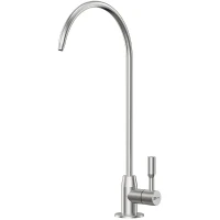 Кран для одного типа воды Lemark Expert LM5040S Нержавеющая сталь