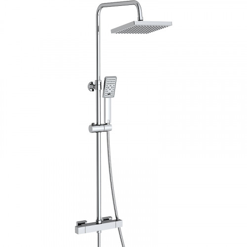 Душевая система WasserKRAFT A15502 с термостатом Хром латунь на стену