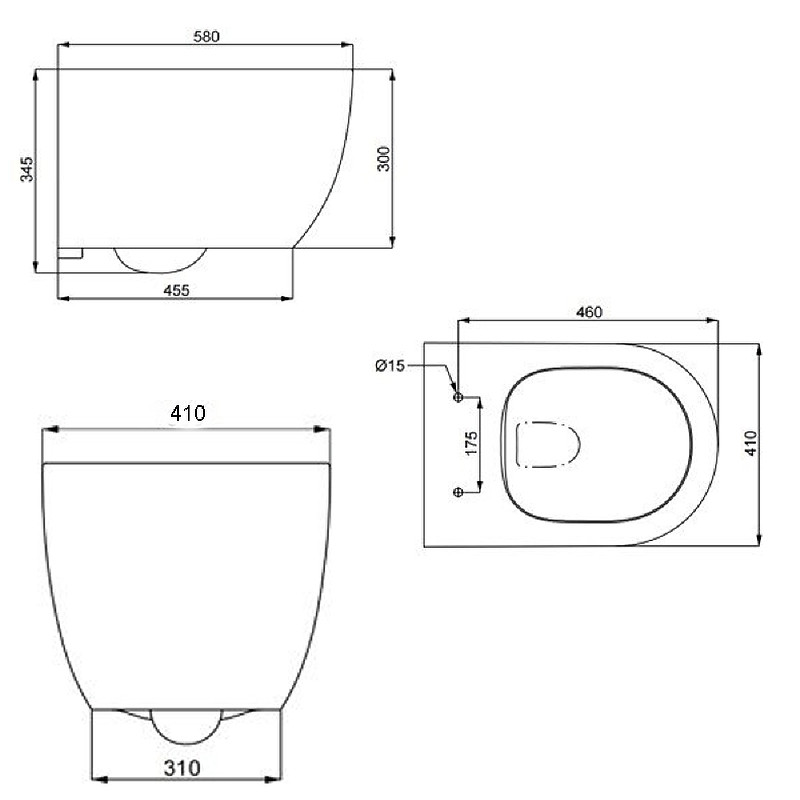 Комплект унитаза с инсталляцией Geberit Delta 458.149.21.S цвет Белый с сиденьем Микролифт и клавишей смыва цвет Хром