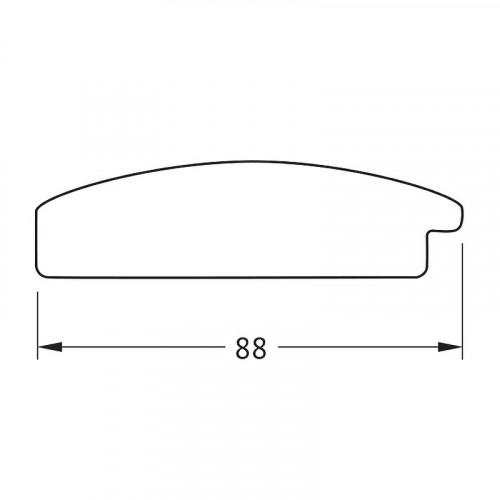 Зеркало Evoform Exclusive-G 107х107 BY 4551 с гравировкой в багетной раме - Серебряная кольчуга 88 мм стекло
