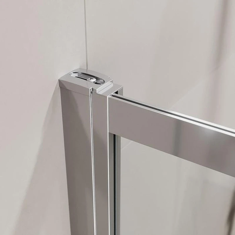 Шторка на ванну Cezares Slider 100 SLIDER-FIX-VF-11-100/150-C-Cr профиль Хром стекло прозрачное