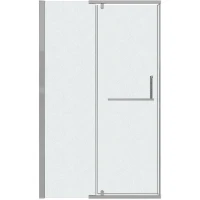 Душевая дверь Grossman Pragma 110 100.K33.03.110.10.02 профиль Хром стекло шиншилла