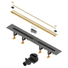 Душевой лоток RGW SDR-55Gb-120 79215512-06 с решеткой цвет Золото брашированное