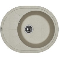 Кухонная мойка Florentina Родос-620 20.245.B0620.305 Грей искусственный камень (литьевой мрамор) встраиваемый