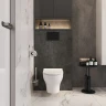 Клавиша смыва Vitra Root Square 740-2311 Черная матовая