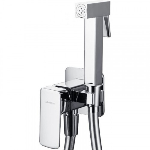 Гигиенический душ со смесителем Allen Brau Infinity 5.21005-00 Хром латунь на стену