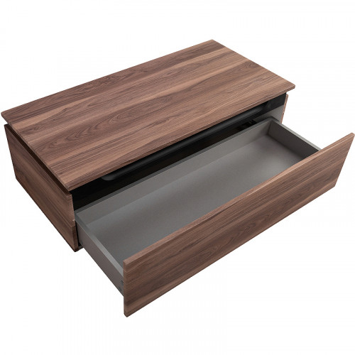 Тумба Cezares Slider 100 SLIDER-1000-1C-PI-NA-P Орех дымчатый МДФ / ЛДСП