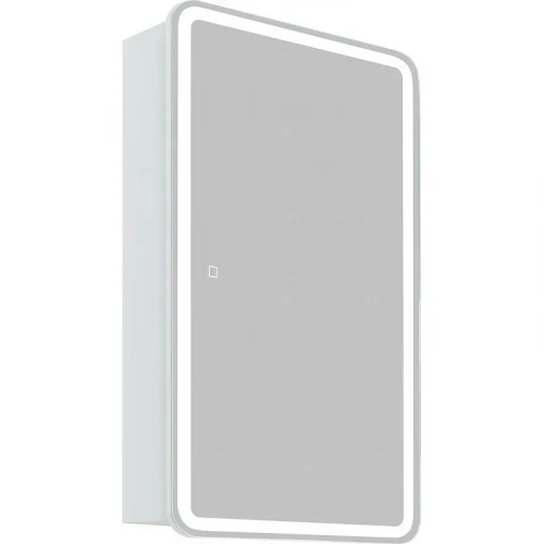 Зеркальный шкаф BelBagno Marino 60 SPC-MAR-600/800-1A-LED-TCH с подсветкой Белый МДФ / ЛДСП, стекло