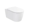 Унитаз подвесной Vitra Metropole Round QuantumFlush 7910B003-6429 цвет Белый с сиденьем Микролифт