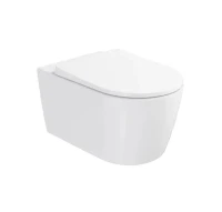 Унитаз подвесной Vitra Metropole Round QuantumFlush 7910B003-6429 цвет Белый с сиденьем Микролифт