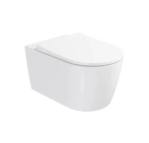 Унитаз подвесной Vitra Metropole Round QuantumFlush 7910B003-6429 цвет Белый с сиденьем Микролифт