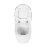 Унитаз подвесной Vitra Metropole Round QuantumFlush 7910B003-6429 цвет Белый с сиденьем Микролифт